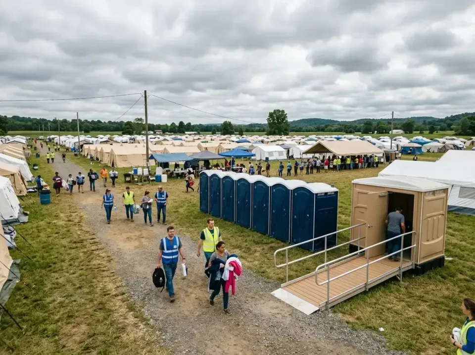 disaster-relief-camp-restrooms-010 — frequently asked questions, Dumpster & Portable Bathrooms Rental in Sinking Spring, PA